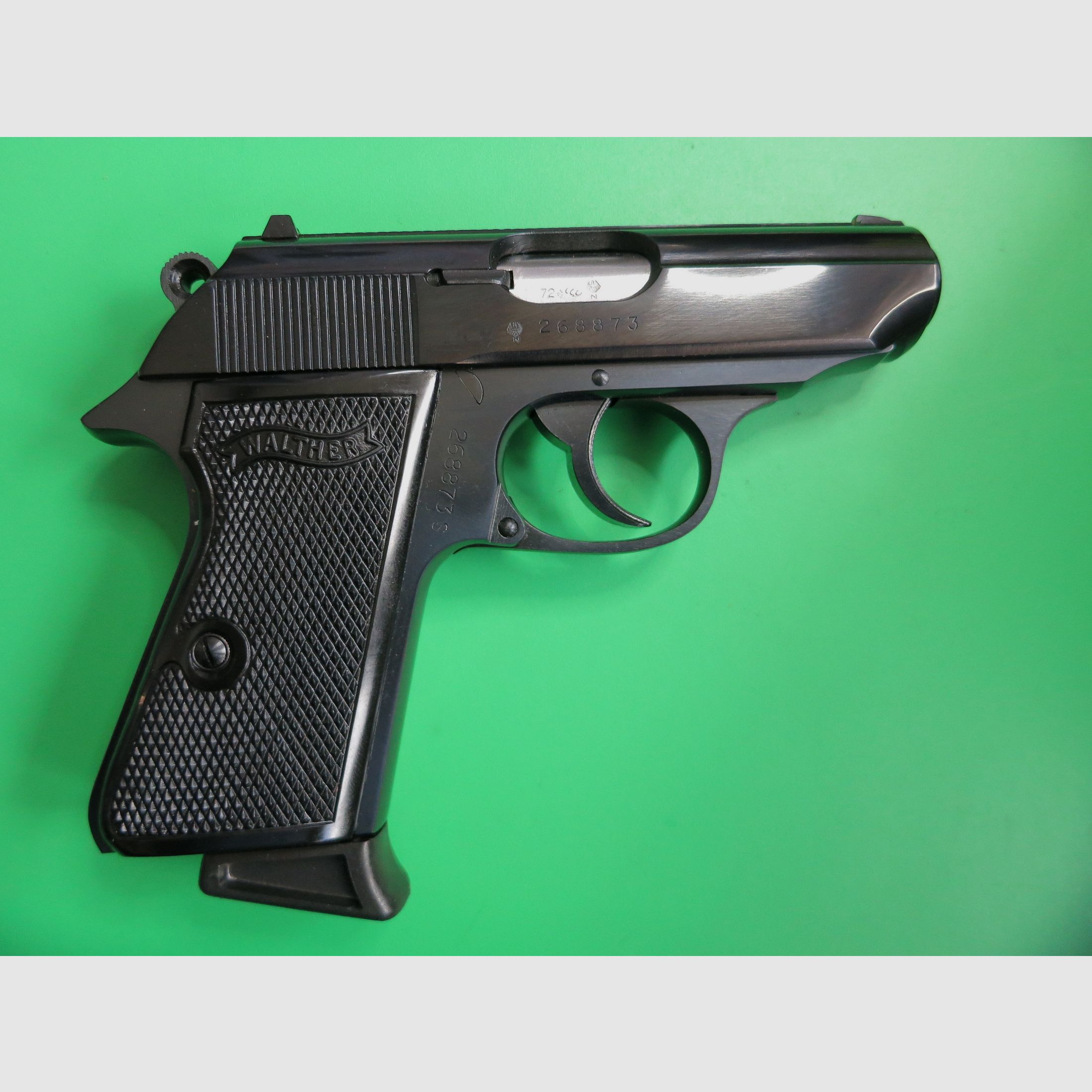 Halbautomatische Pistole, Walther PPK/S, Kal. 7,65 mm Browning, wie neu       #76-2