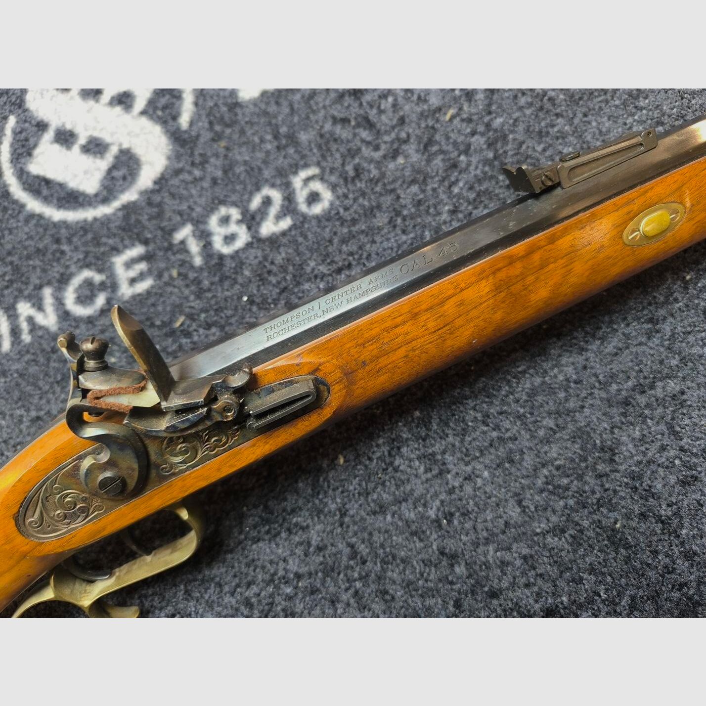 Hawken Thompson Vorderladergewehr Kal. .45 – Steinschloss, Bild 5 von 9