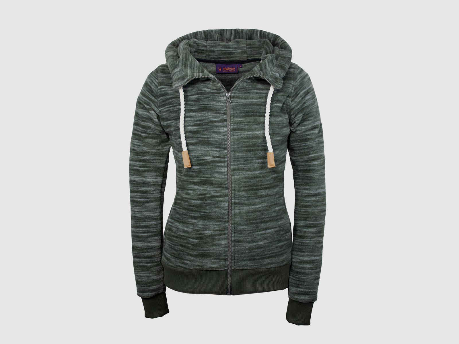 Fleece hoody melange -