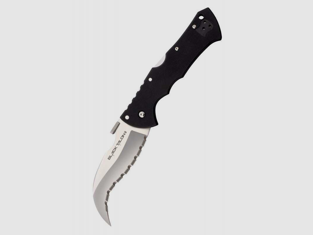 Cold Steel Black Talon II S35VN Taschenmesser Wellenschliff