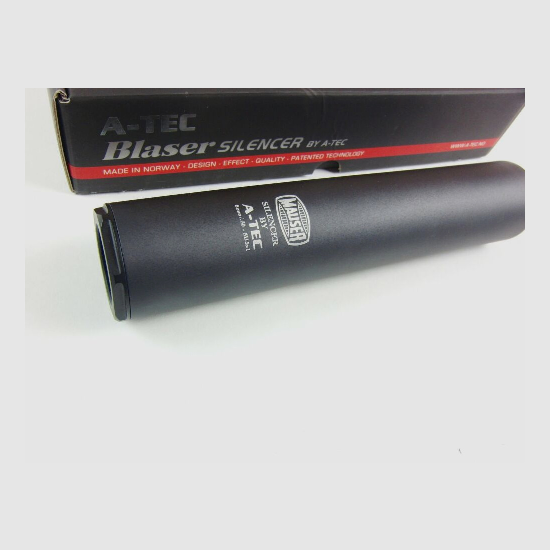 A-Tec	 A-TEC Schalldämpfer , Label Mauser