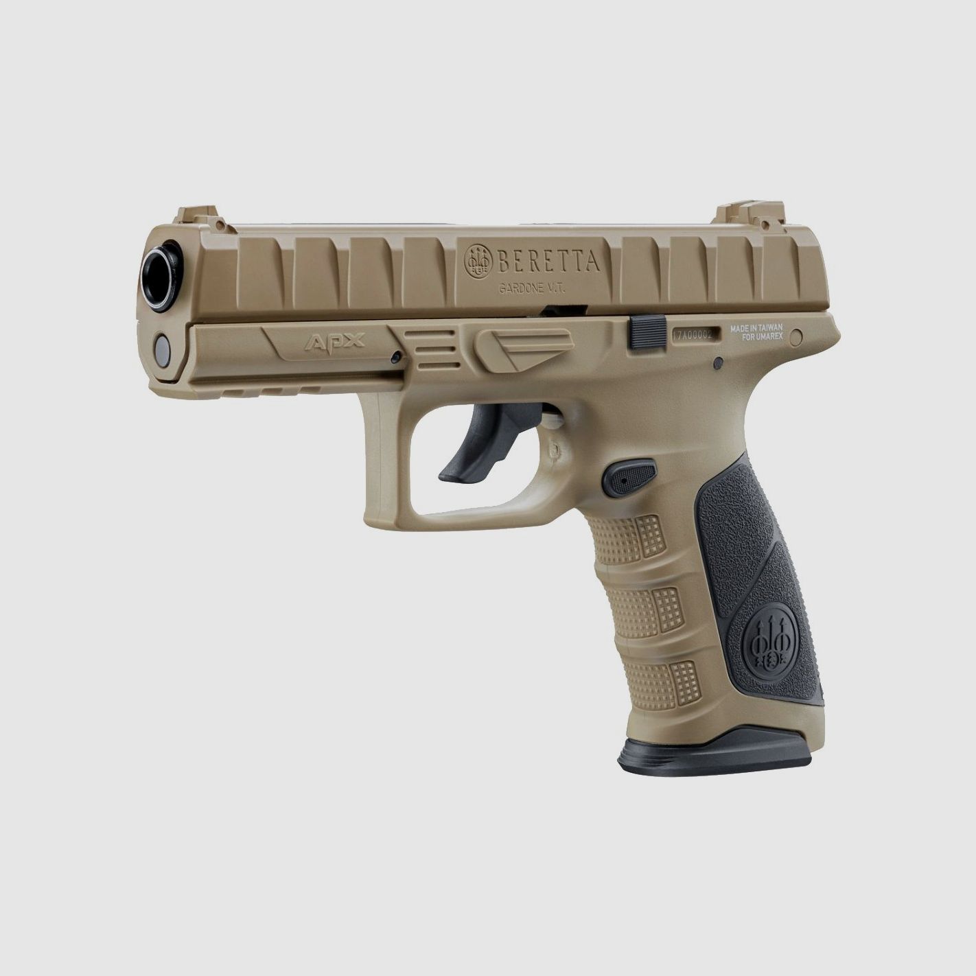 Beretta APX FDE CO2-Gas-Pistole Kal. 4,5 tan