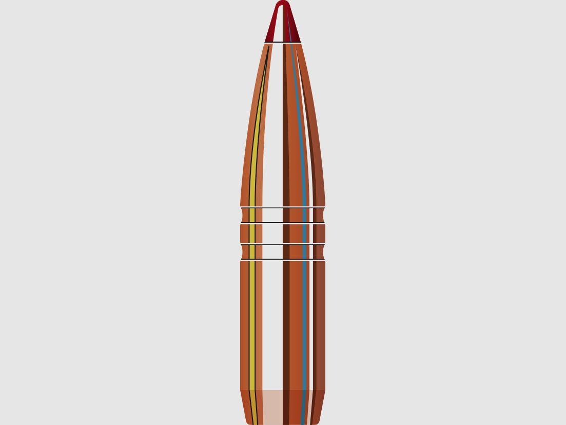 Hornady bullet .270/.277 CX 130GR lead-free 50 pieces