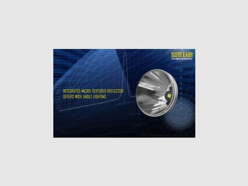 Nitecore EA81 LED-Taschenlampe 2150 Lumen, Bild 8 von 19