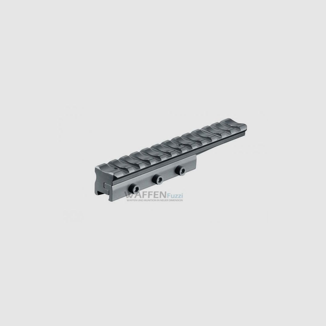 Rail mounting rail for 11mm prism rail on 22 mm