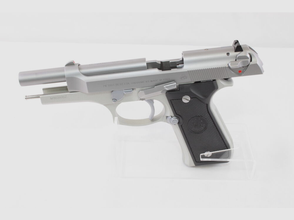 Beretta 92FS Inox - 9mm Luger - viel Zubehör