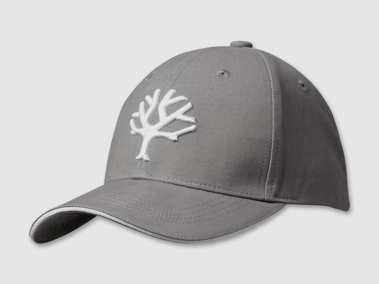 Cappello Grigio e Bianco