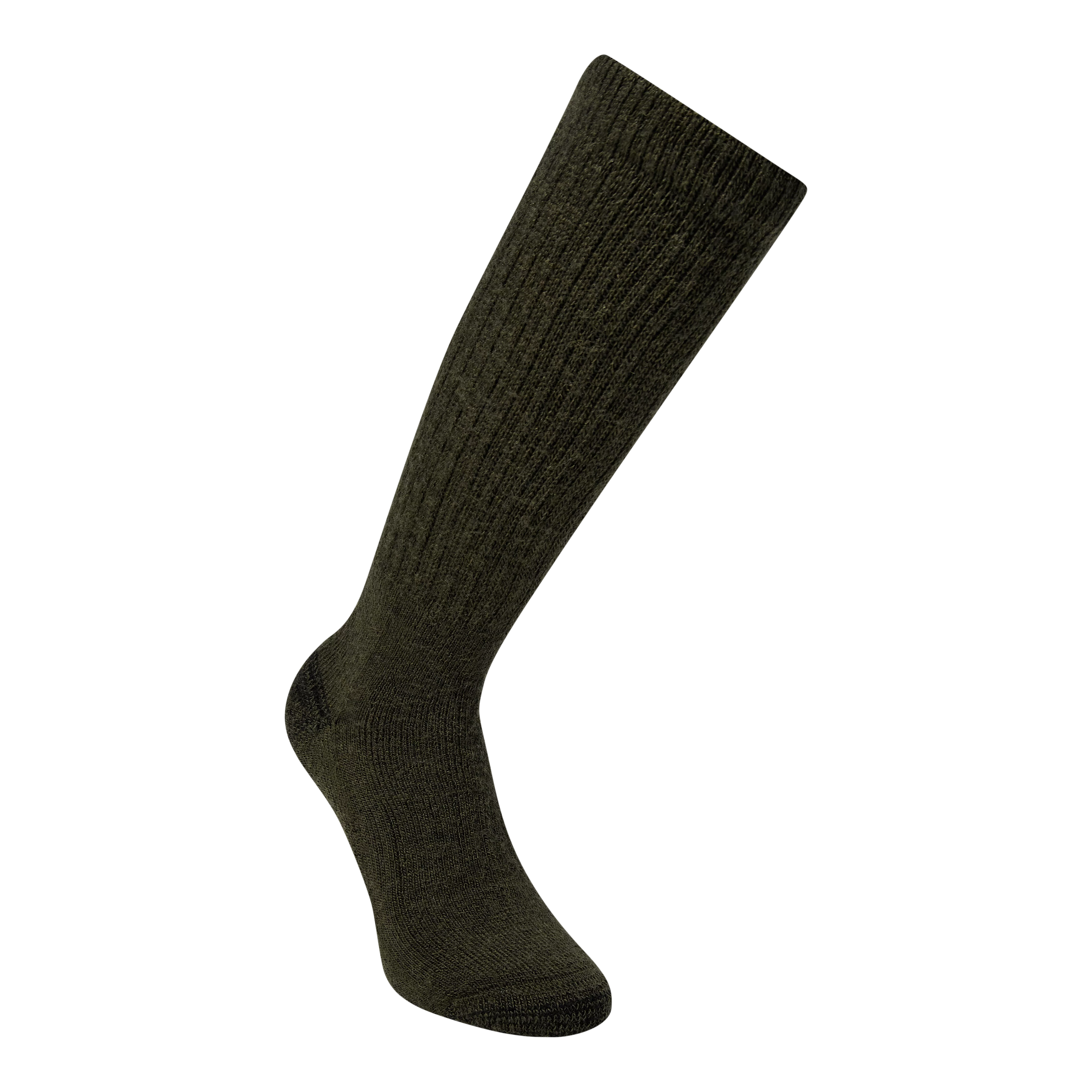 Chaussettes en laine et soie - Forest Green, image 1 sur 2