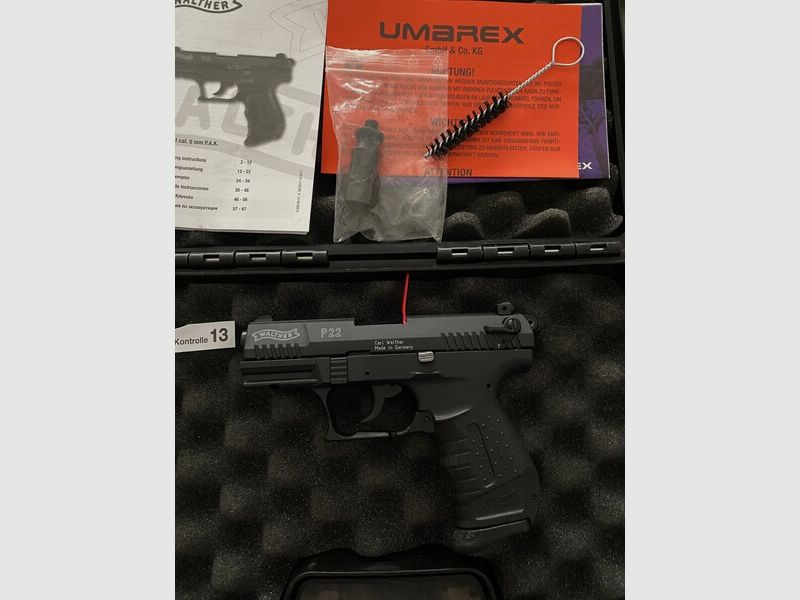 Walther Schreckschuss Pistole P22