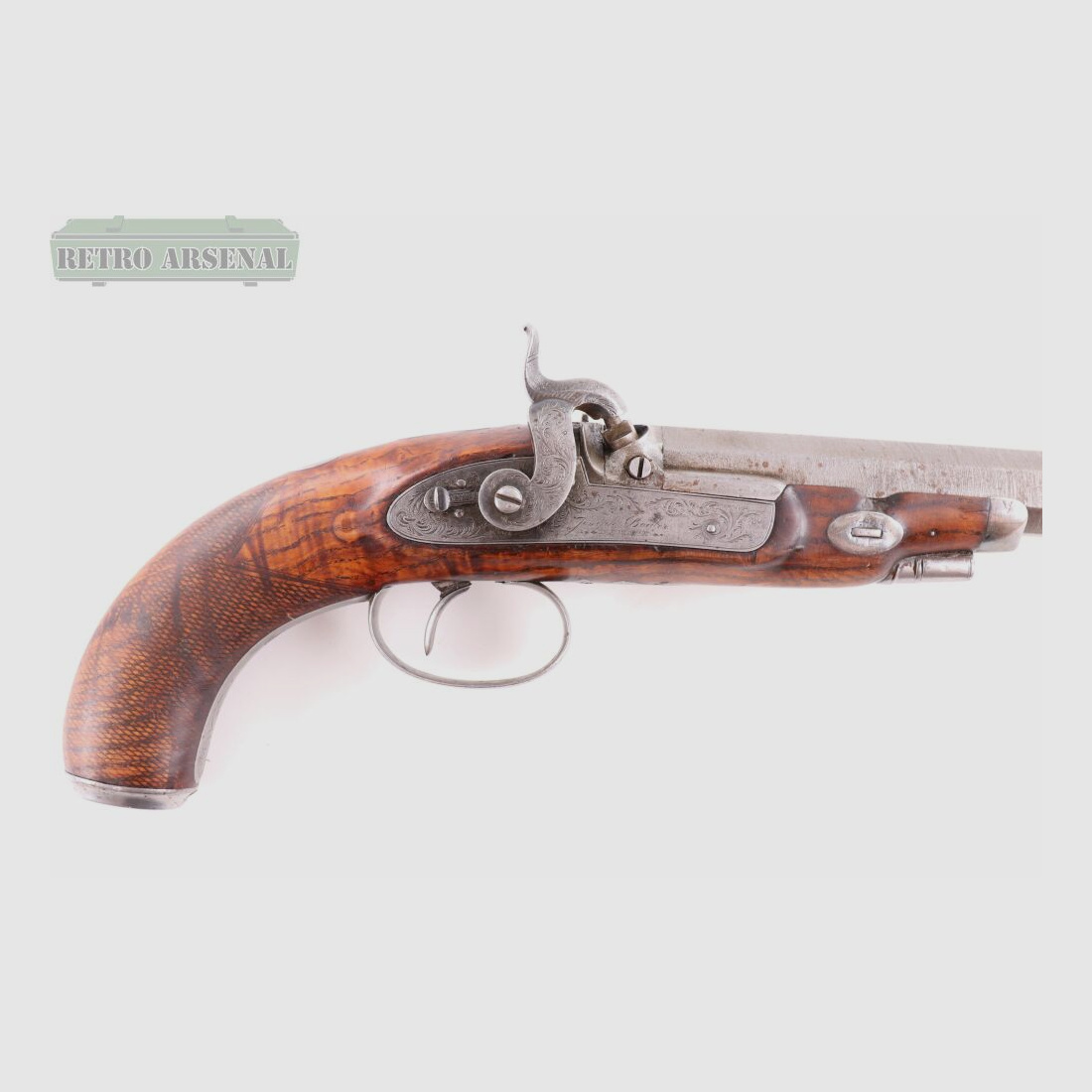 Joseph Boaler Newark muzzle-loading pistol