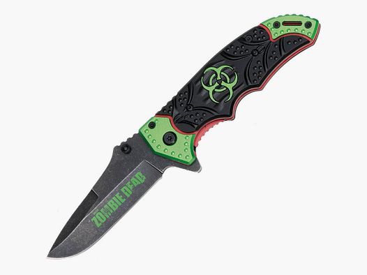 Zombie Dead Folder Nóż z klipsem do paska