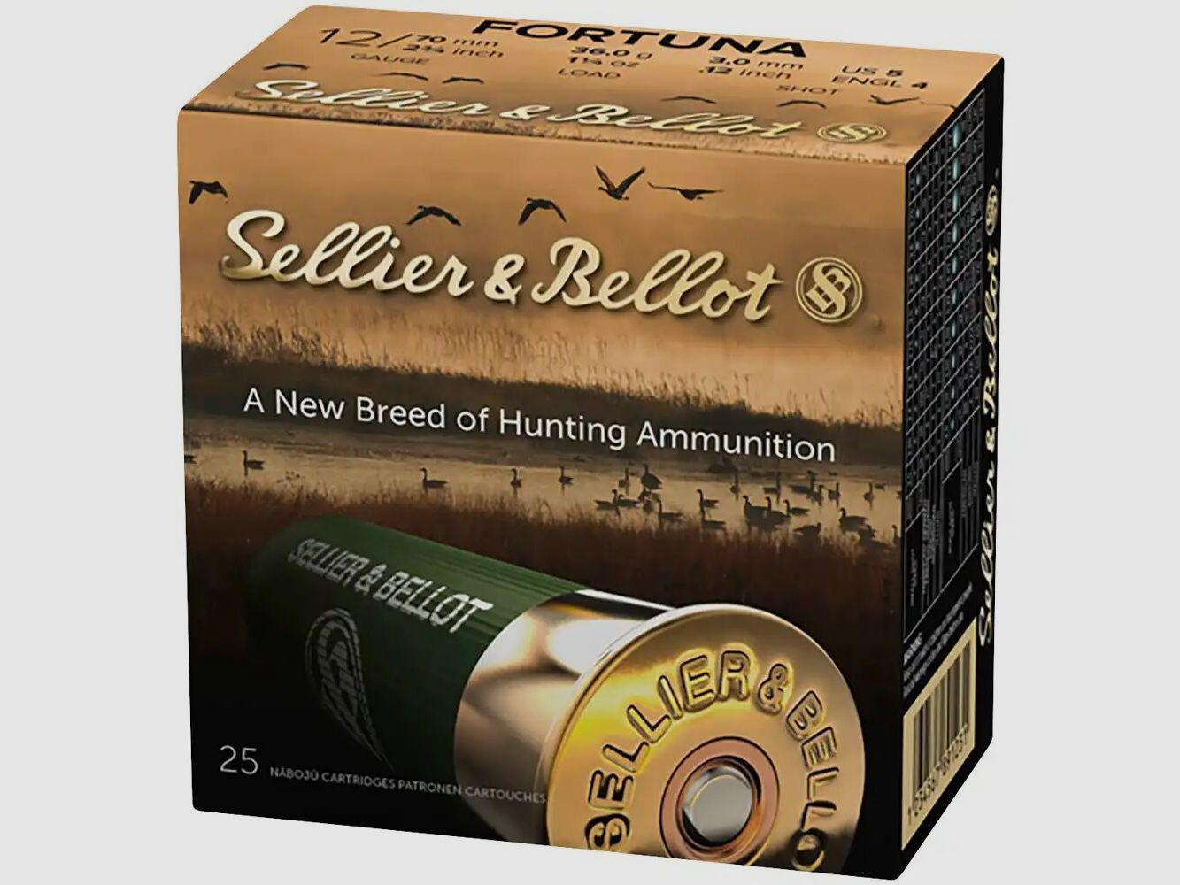 Sellier & Bellot Fortuna Plastik 36g - 3,0mm - 25Stk Artikelnummer: 42SB0623