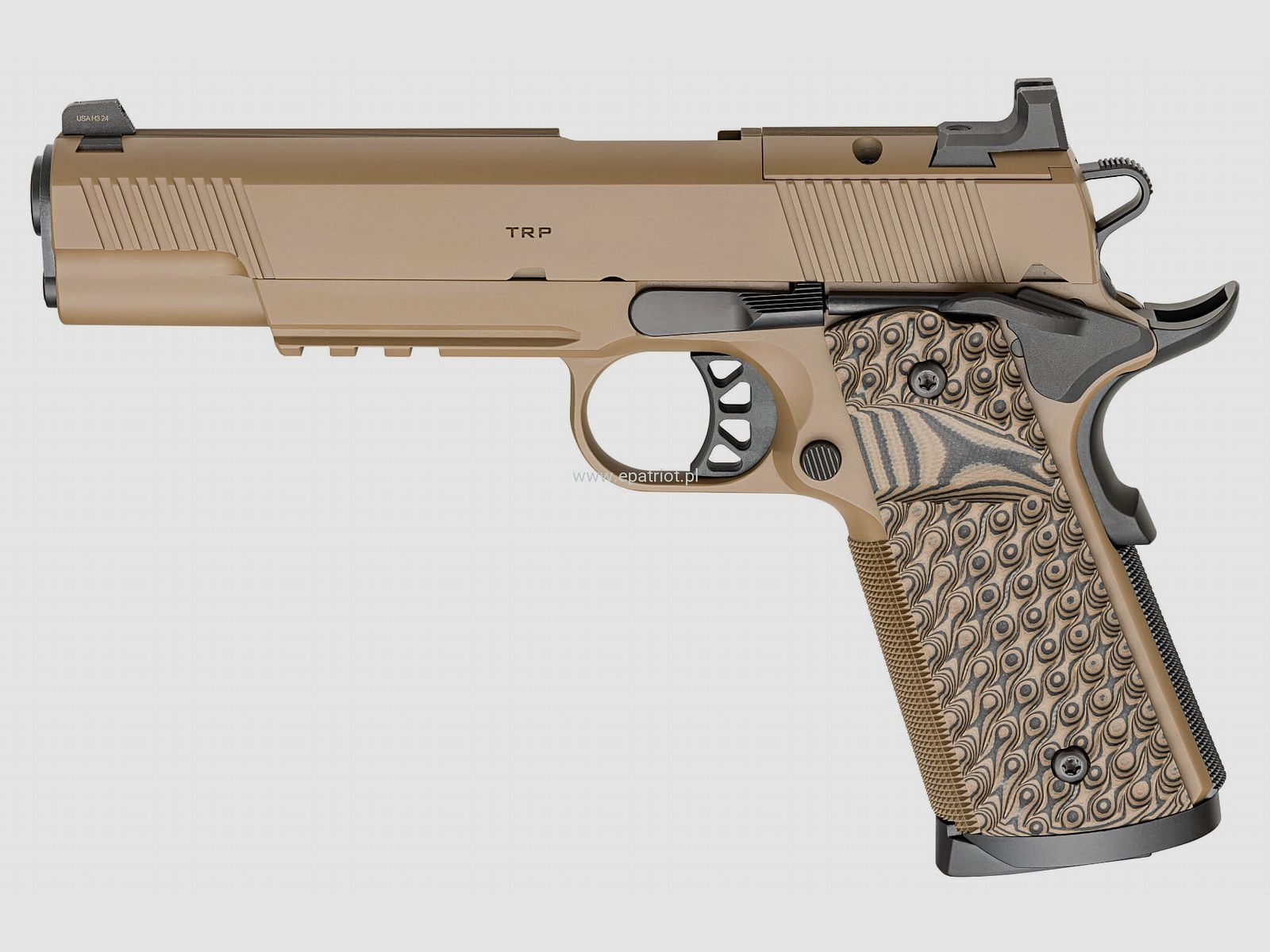 Springfield 1911 TRP AOS-pistool kal. .45 ACP Coyote Brown, afbeelding 2 van 2