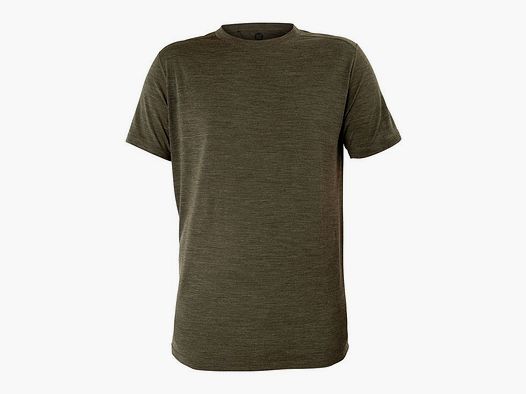 Nordhunt Dothan Merino T-Shirt Green Melange
