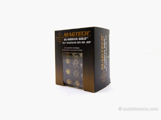 Magtech .357 Mag GG JHP 125grs – Teilmantel, Hohlspitzgeschoss