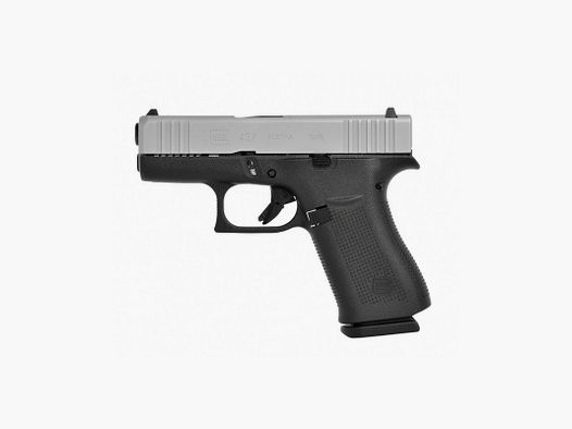 GLOCK 43X SILVER SLIDE FS