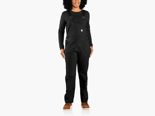 Carhartt Ashland Bib Overall Women Black XL