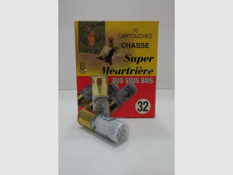 La Meurtrière cartuchos 12/70 BJ n.º 7 y n.º 9 32 g Duo, imagen 1 de 2