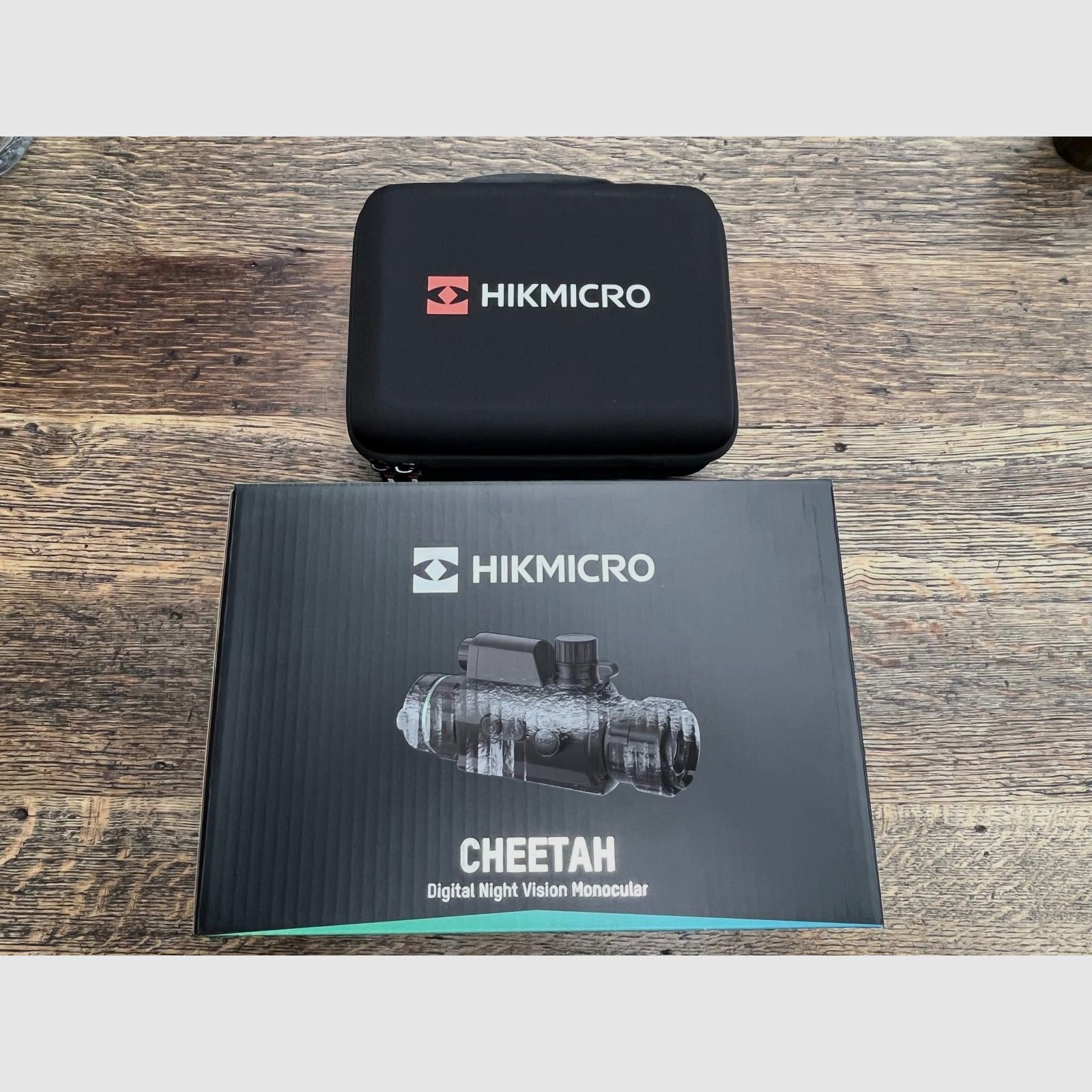 HIKMICRO Cheetah C32F 940nm digitales Nachtsicht-Monokular inkl. Rusan Adapter.