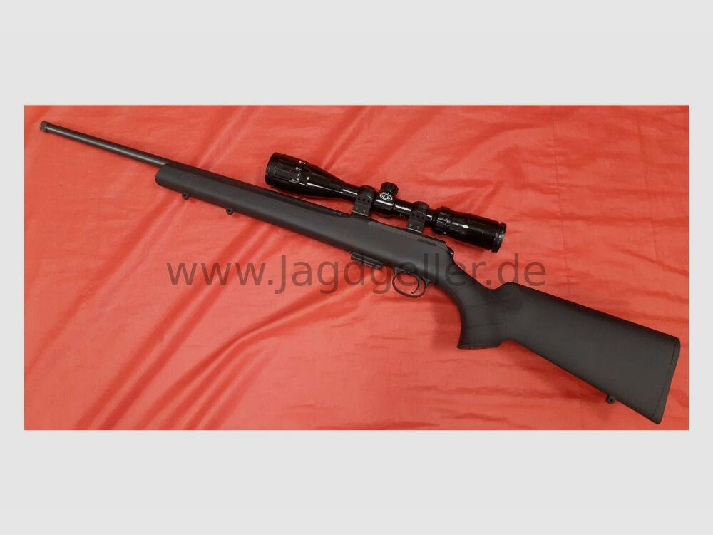 Ripetitore CZ Uhersky Brod 457 SYNTHETIC con telescopio 4-12x40 .17HMR