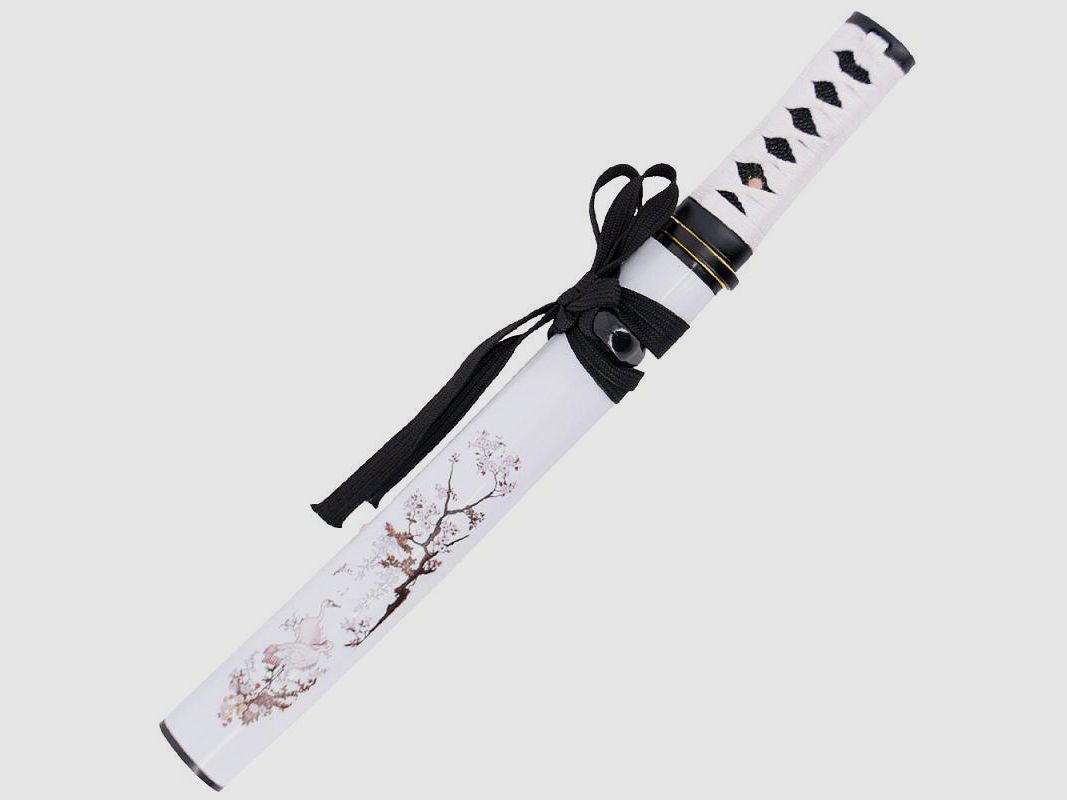 Tanto mit Kranichdetails und Blumen, Bild 2 von 3