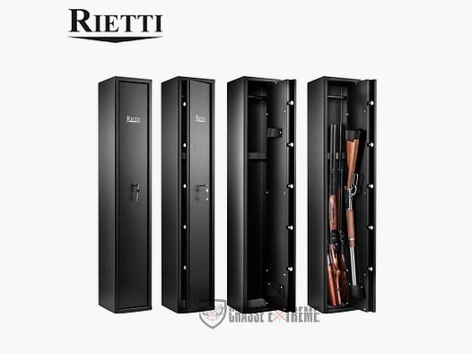 Promo Sejf na broń RIETTI na klucze 33 kg (4+1 broni)