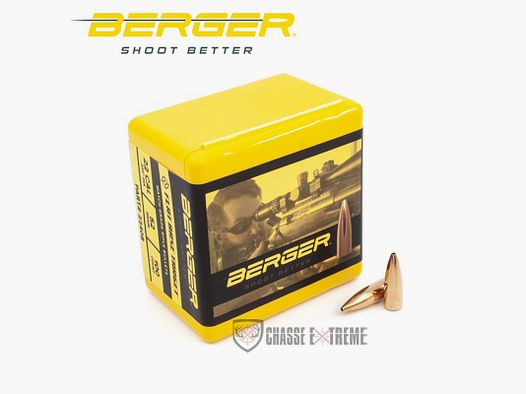 100 Geschosse BERGER Kal. 22 52gr FB Target
