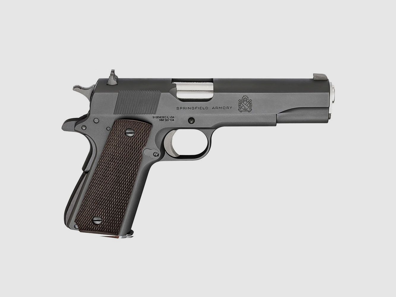 SPRINGFIELD ARMORY 1911 MIL-SPEC SCHWARZ .45ACP 5’’