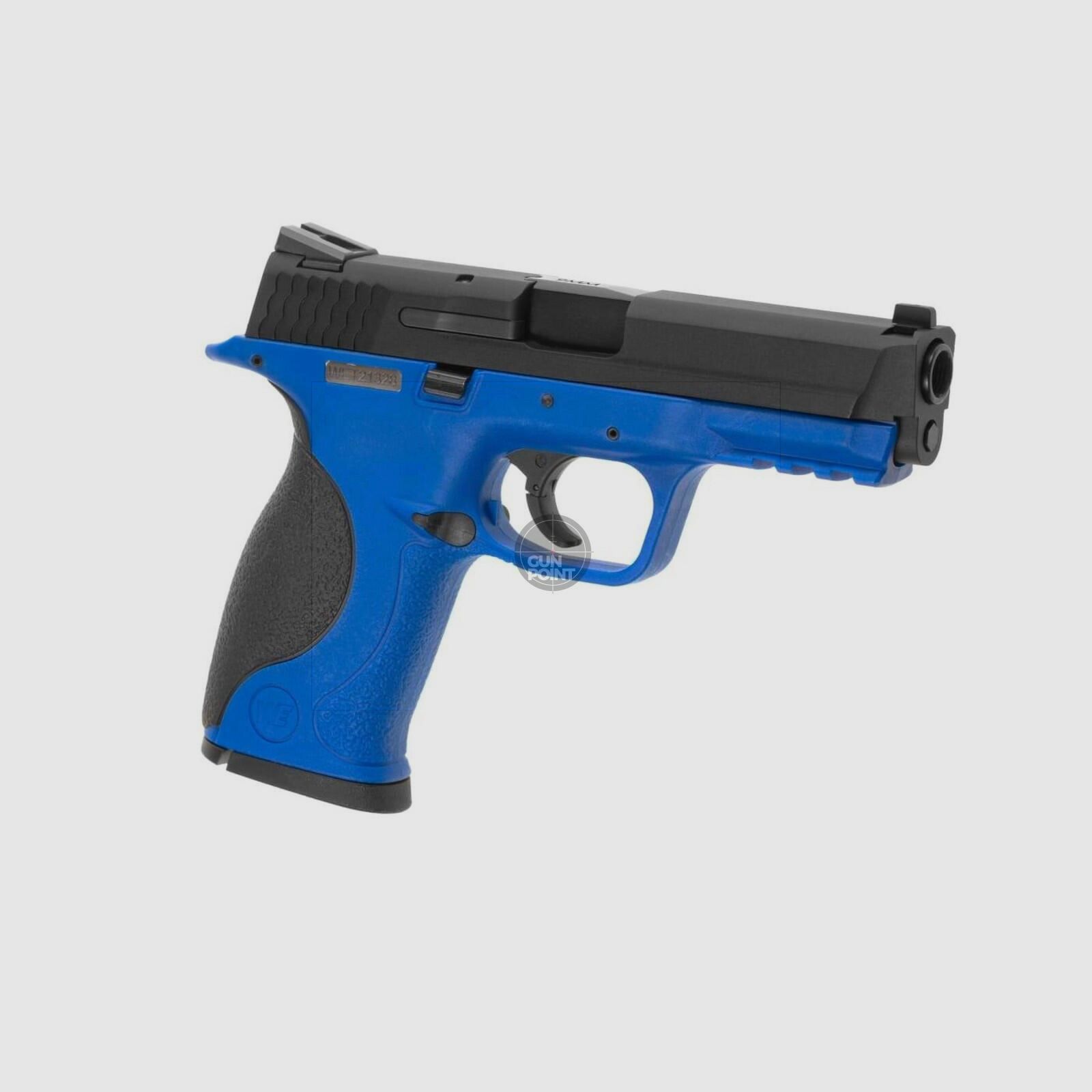 Softair - Pistole - WE M&P Metal Version GBB-Blau - ab 18, ber 0,5 Joule