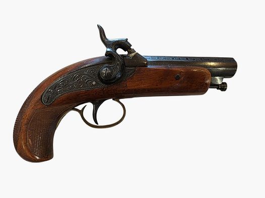 Pistolet derringer philadelphia gravé Calibre 36 PN Espagne