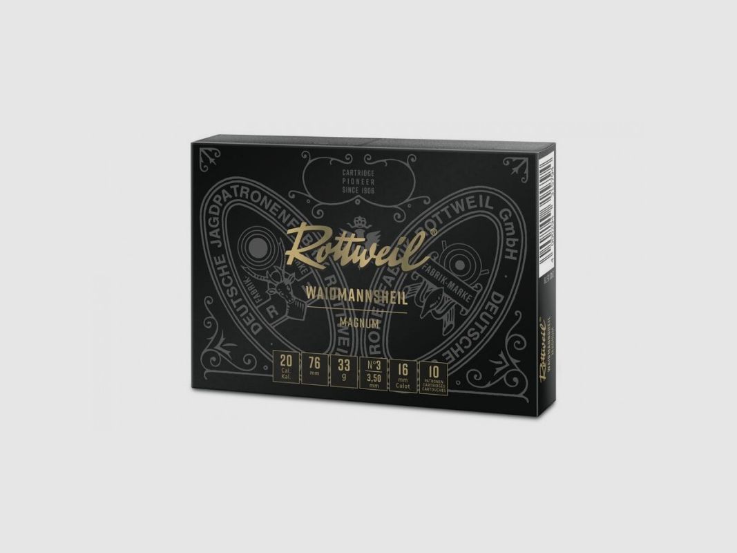 ROTTWEIL 20/76 MAGNUM 33 G 3,5 MM 10 STK