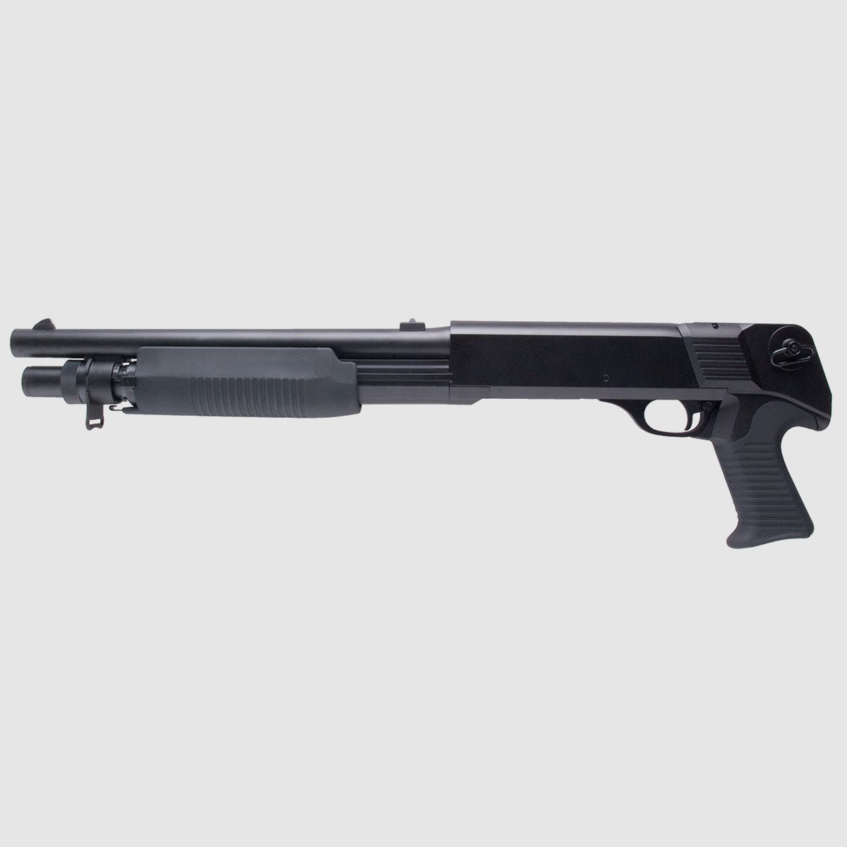 Franchi SAS 12 Czarny 6mm - Airsoft zasilany sprężyną pistolet pompowy