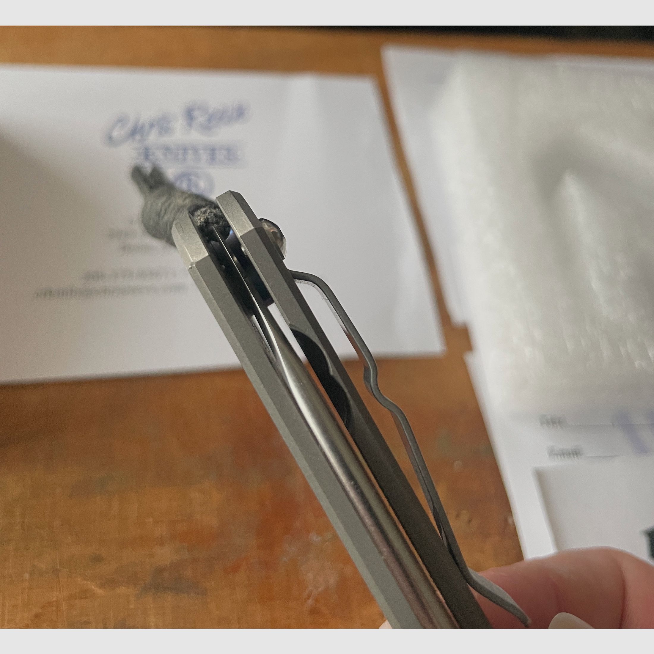 Chris Reeve "Small Sebenza INSINGO"  Tadchenmesser, komplett