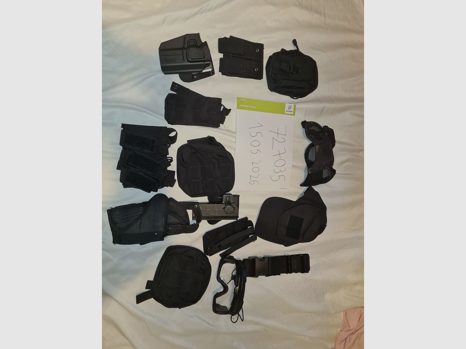 Chest armor holster etc