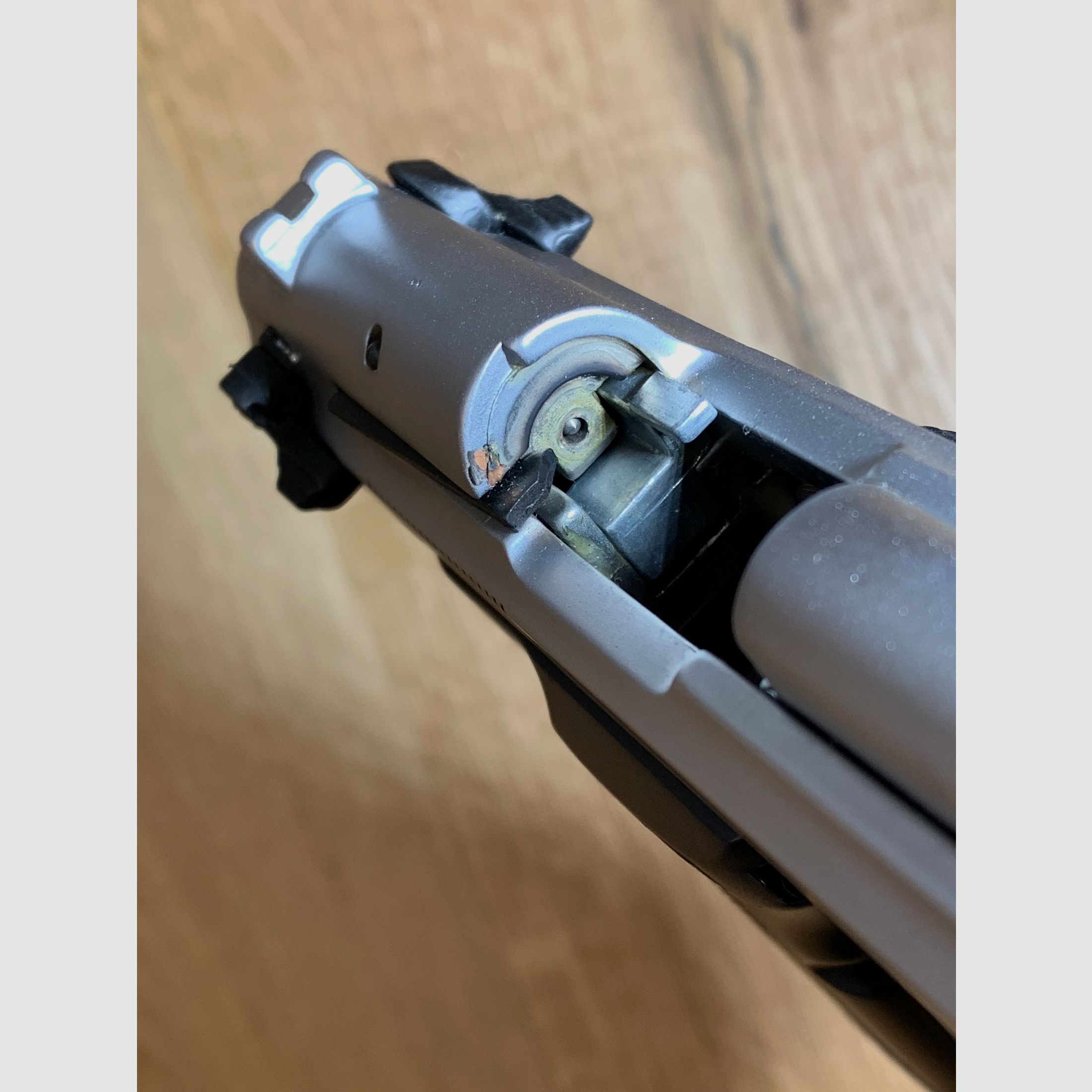 ME (Beretta) Mod. 92 signal pistol 9mm P.A.K. in matte silver by Kimar