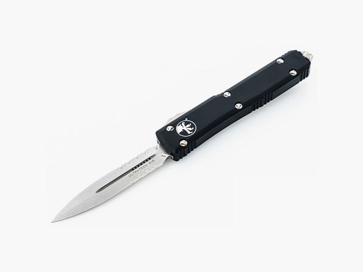 MICROTECH ULTRATECH D/E Messer mit Stonewash-Klinge