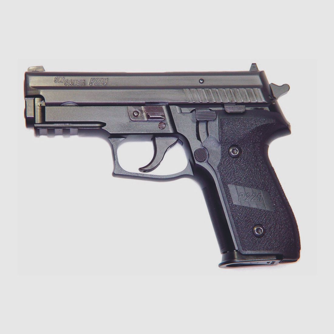 SIG-SAUER P229 RAIL BLAU (PISTOLE)