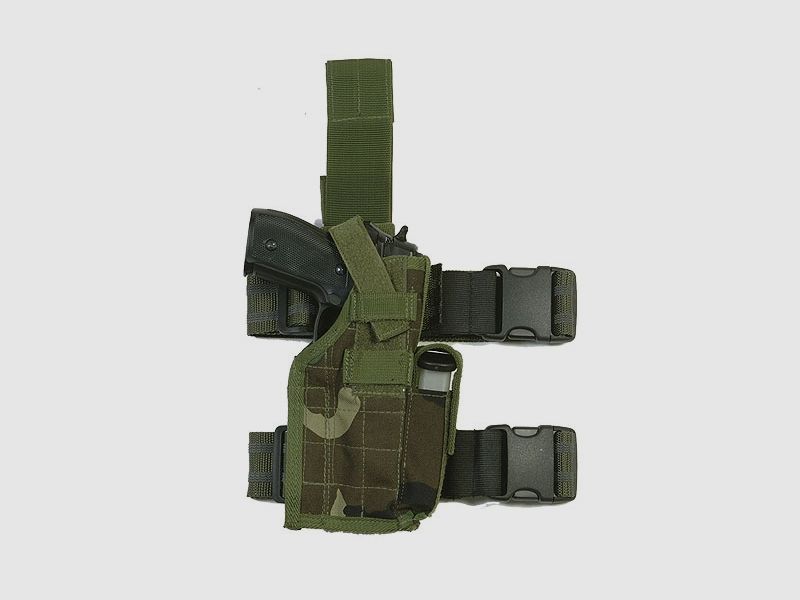 WEB-TEX Assault Oberschenkelholster Camo - destro