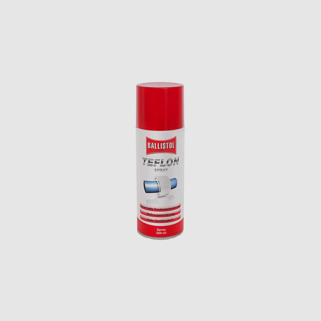 Klever Ballistol Teflon Spray, fĂĽr optimale Trockenschmierung, 200 ml