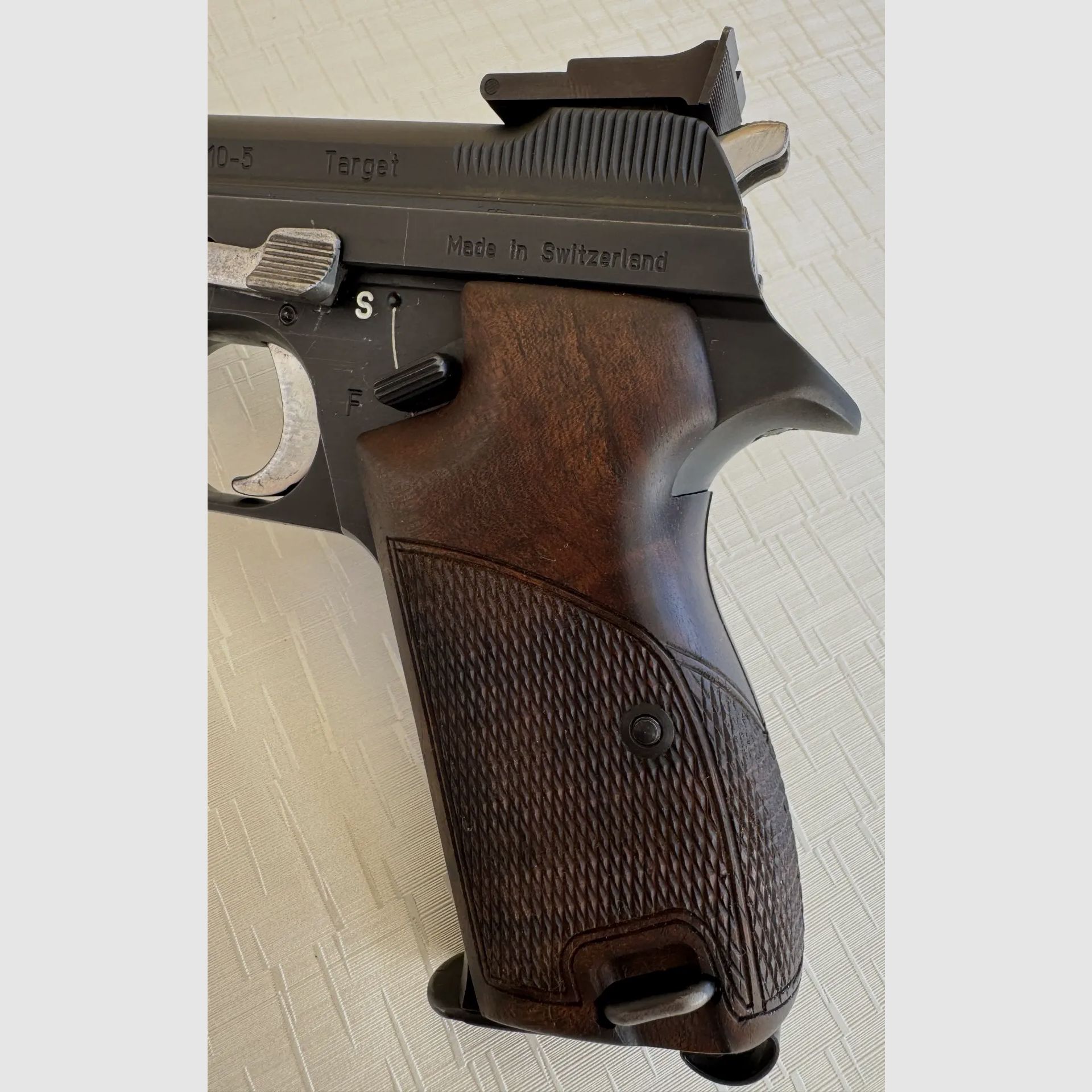 <SIG P210-5 Target pistol – 150 mm barrel | caliber 9 mm Luger>