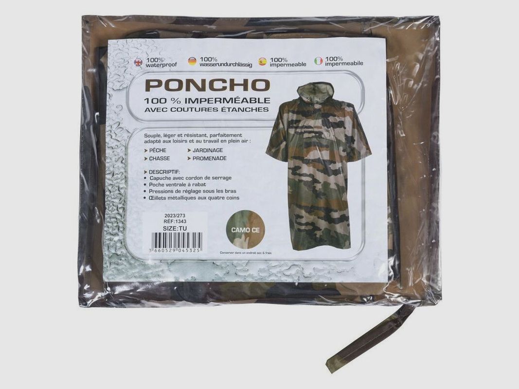 Poncho Camo CE Percussion, Bild 8 von 8
