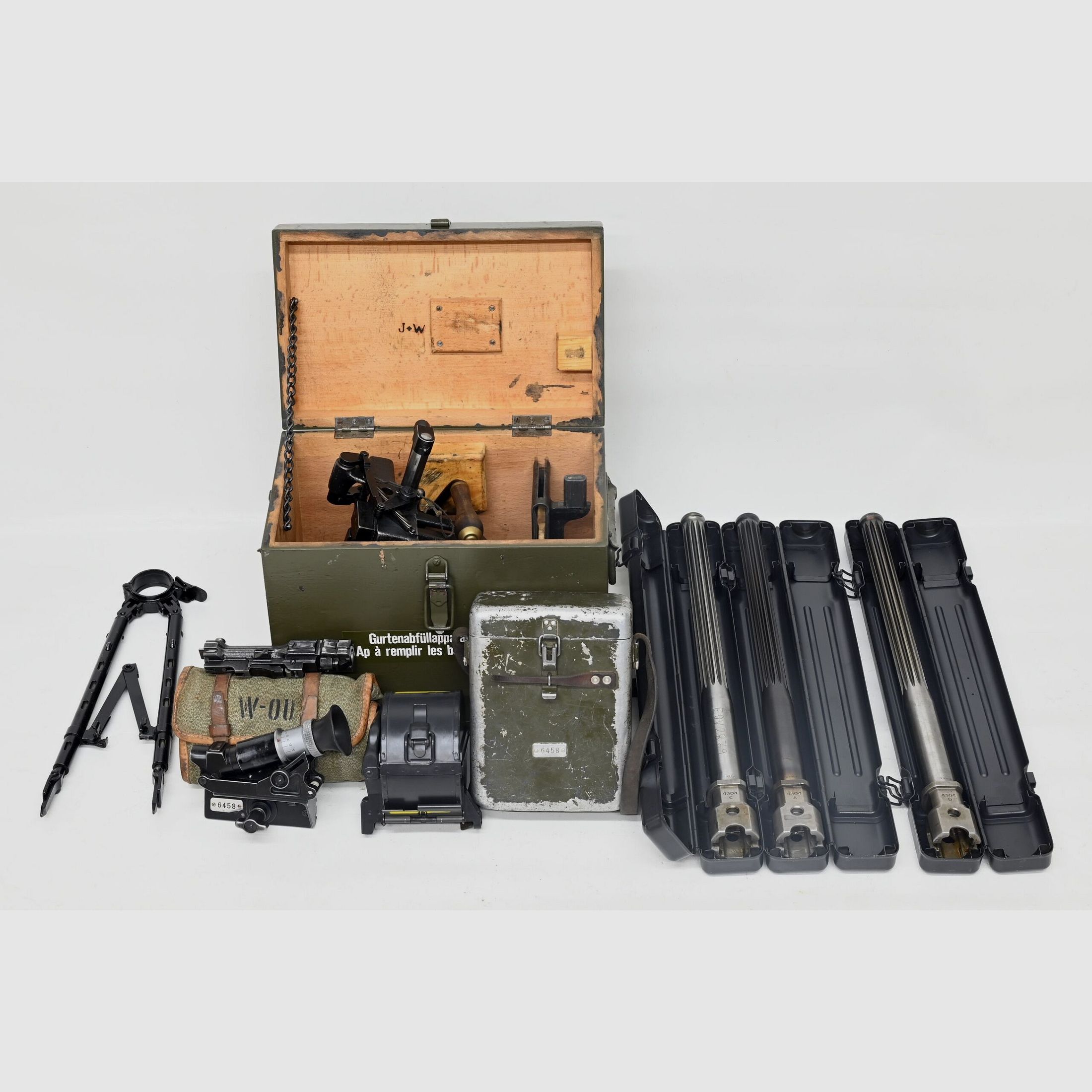 MG W+F 51, Occ., 7.5×55 (GP11), Seriefeuerwaffe, mit Zubehör lt. Anhang, Bild 3 von 5