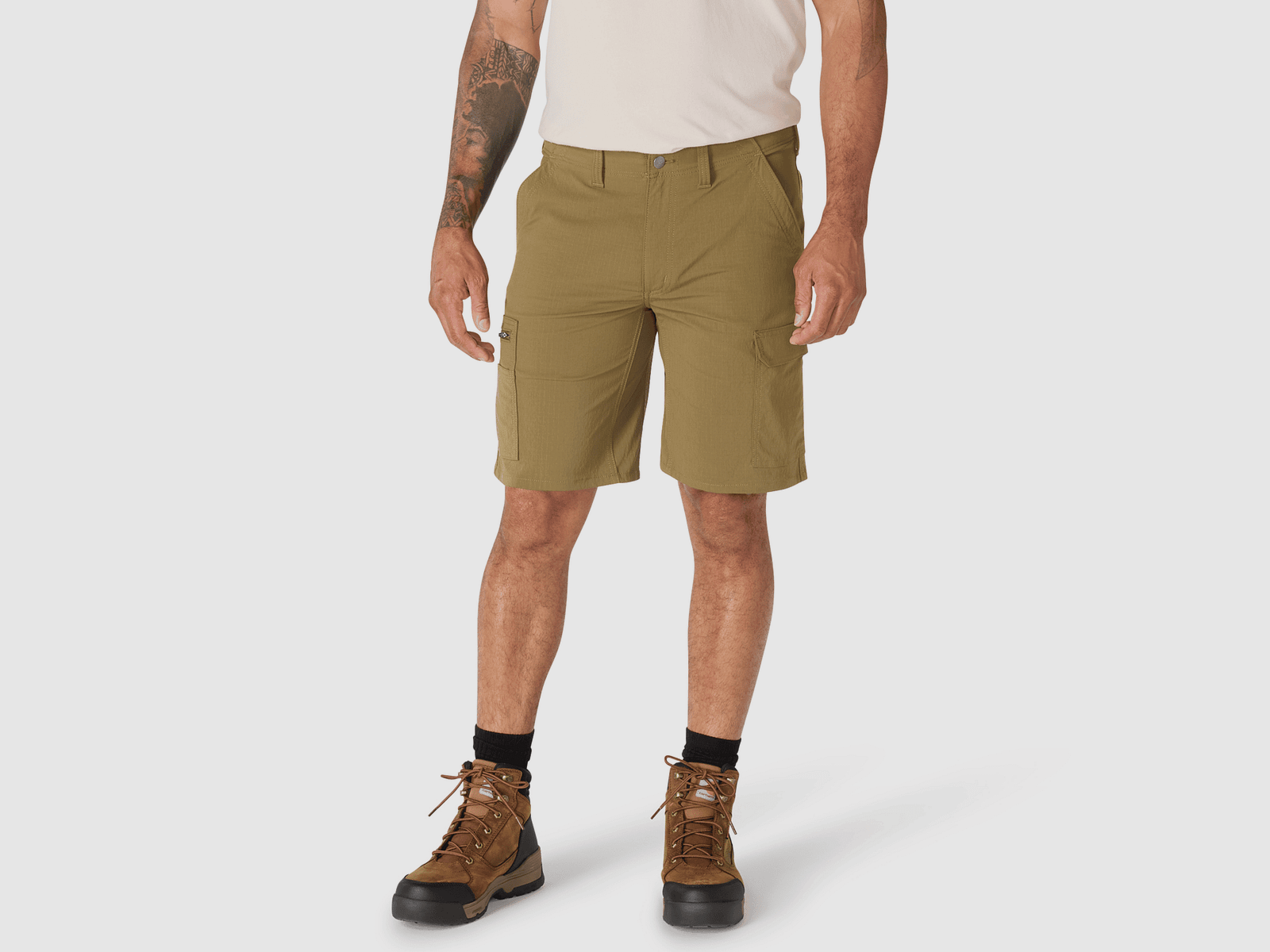 Carhartt Relaxed 10" Carhartt Force™ Ripstop Cargo Short Men Sandstone W42