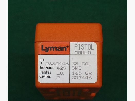 Lyman Kokille Kal.38