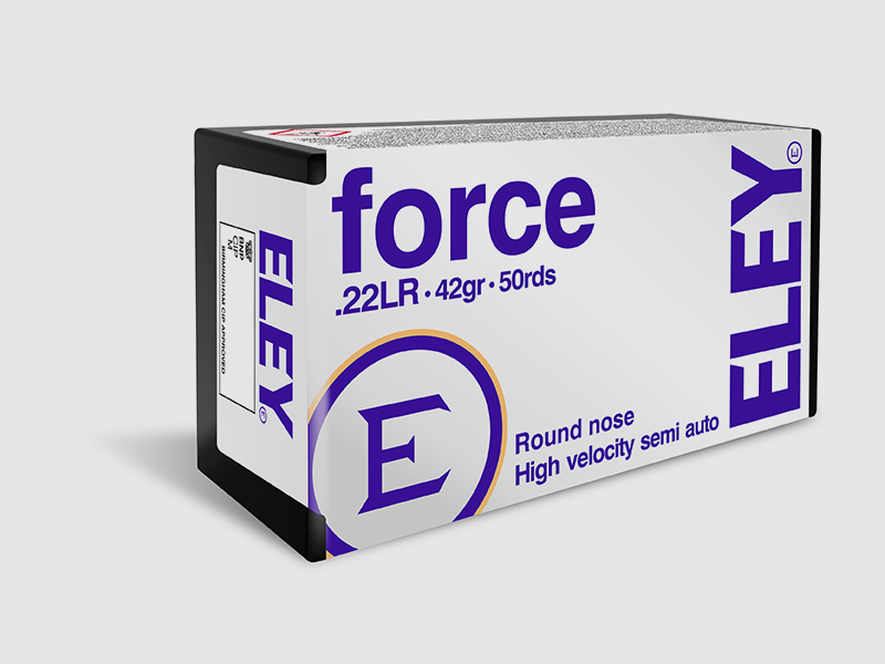 22lr ELEY Force