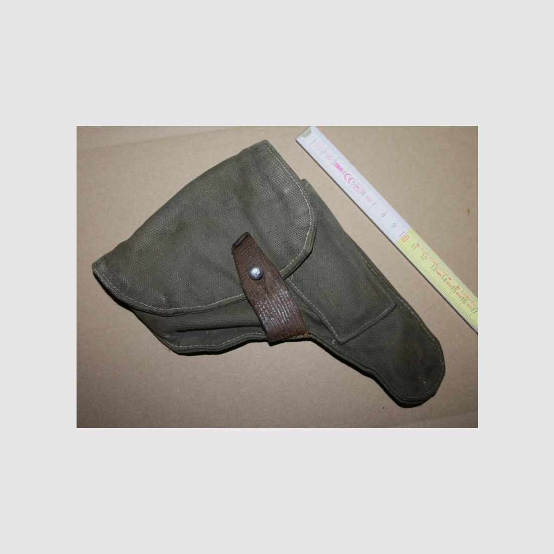 orig. spätes Wehrmacht WK2 Holster für Pistolen im Kal. 7,65mm und 9mm -SELTEN-