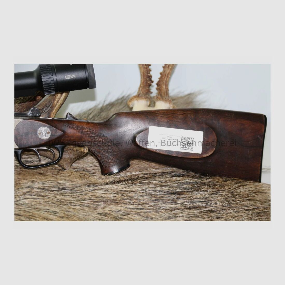 Blaser 700 met Meopta R2 en inbouwloop kaliber .222 Rem. - Bergstutzen 7x65R;16/70