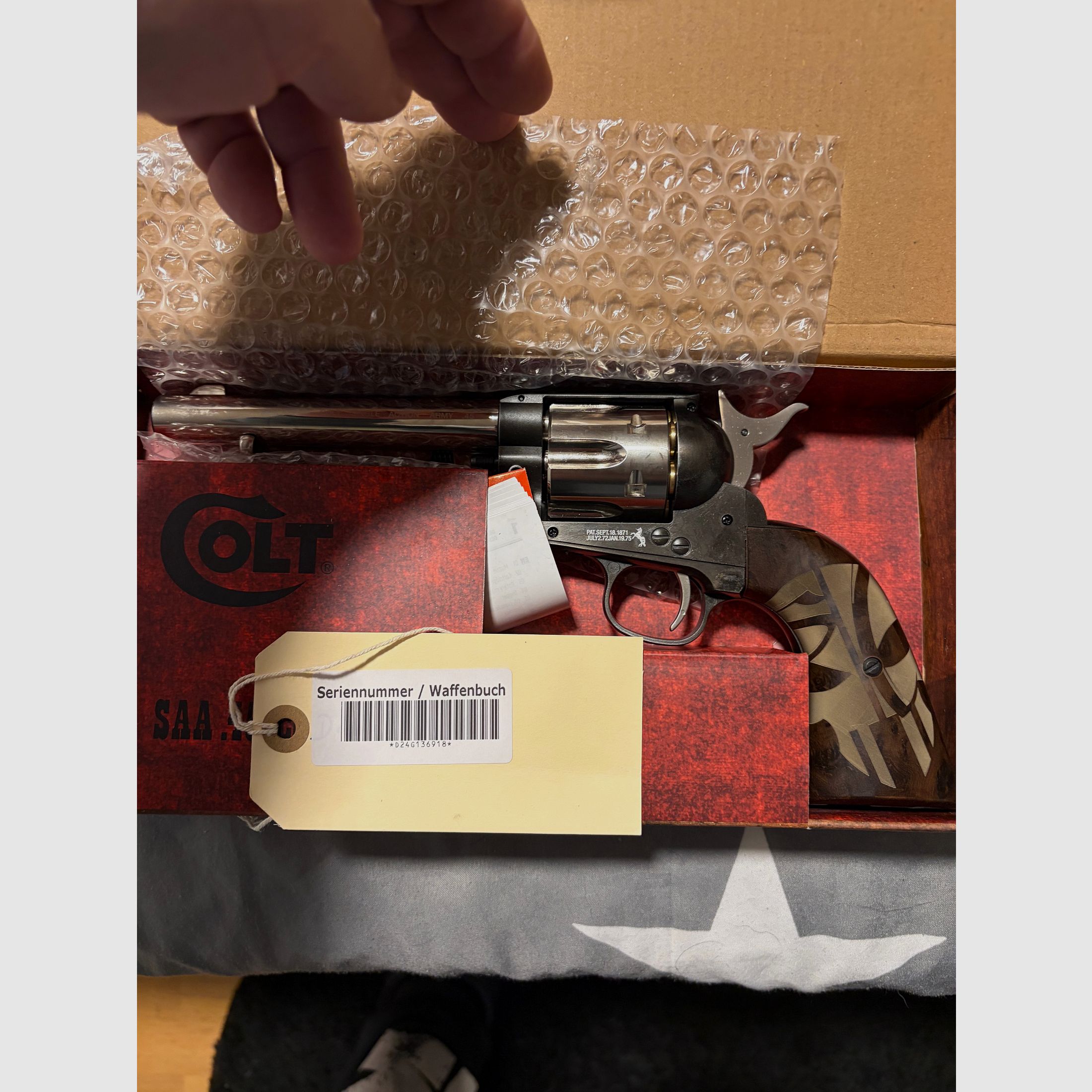 Colt SAA Peacemaker cal.43 co2 von RAMSHOP