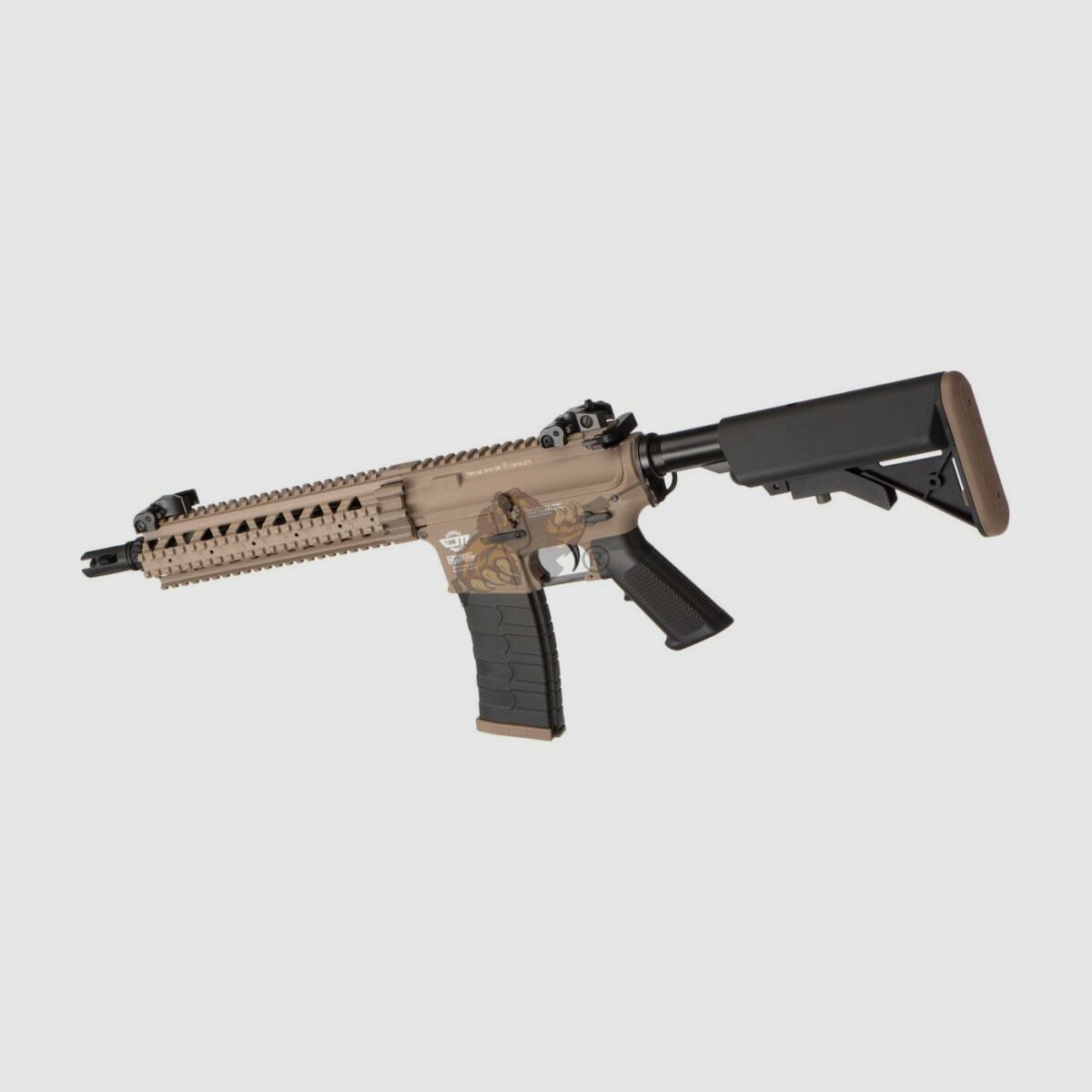 G&G CM18 Mod1 long RIS/rail cover FDE/Black S-AEG Airsoft rifle free from 18 years