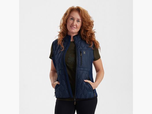 Lady Mossdale Steppweste - Dress Blues – Kleidergröße Damen: 46
